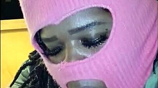 She blew bubbles after a good session