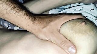 hard anal with milf's tight ass hole close up