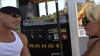 i love how this blonde takes cock until cum covers her face