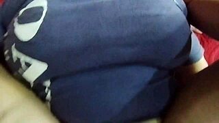 recording when my stepbrother came and pounded me hard with cum