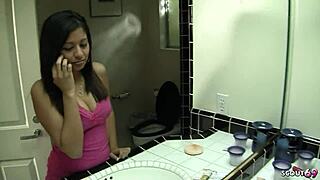 frustrated older couple tricks a latina teen into a taboo old-young ffm threesome. it’s wild and raw!