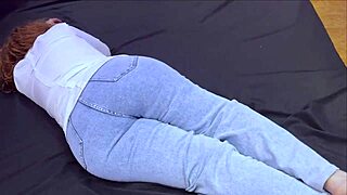 stepmom forgot jeans stepson helped with tits anal blowjob