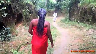 what's hotter than an indian desi college girlfriend banging outdoors in the bush?