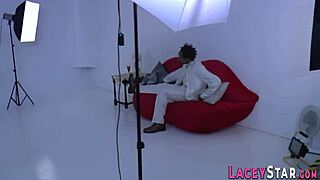 Granny bride rides cock in stockings