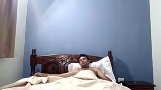 My stepmom begs me to help clean the house in exchange for sucking my cock hard.