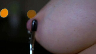 prurient husband pisses on milf and drills her ass!
