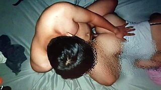 Asian Pinay Chubby Mom Has Sex with Roommate in Dorm