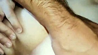Beautiful milf wife in stockings seduces husband for intimate fun.