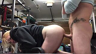 at home gym, we had a good workout with a great finish, max day