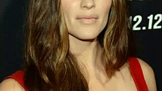 jerk off challenge featuring jennifer garner in a wild milf contest