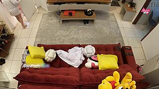 Why Is Hot Wife Banging Delivery Man on Sofa?