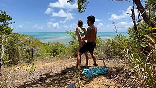 I tried anal outdoors on a northeastern beach trip.