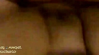 Mi exnovio me coje frente al cornudo in doggystyle.