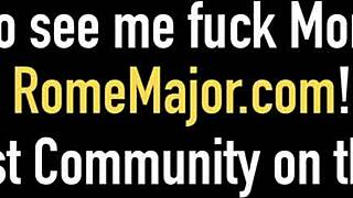 बिग हार्ड कॉक रोम मेजर क्रिस्टिना सफायर को चोदता और भरता है