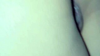 My Best Friend's Girlfriend Gives Sloppy Blowjob At His House