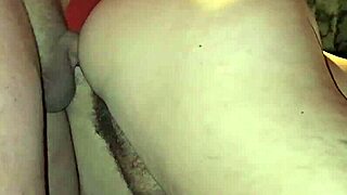 milf with big ass oozes creampie in doggystyle