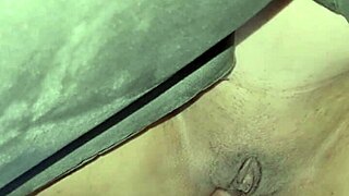 Eating wife's chubby friend from behind