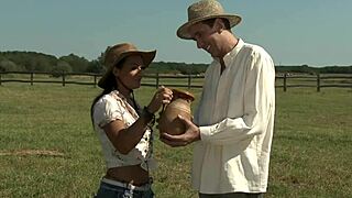 अरे संद्रा रोमैन, चलो बाहर कड़ी चुदाई करते हैं अभी