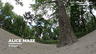 I got my ass pounded and fisted by alice maze backstage