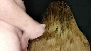 Story of cum on stepmom's long hair