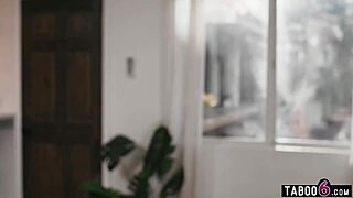 Inexperienced lesbian teen Gal Ritchie receives a lesson from Adria Rae