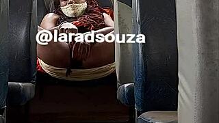 I’m hooked on Indian crossdresser Lara Dsouza’s sexy bus video!