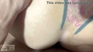 Wife orders snack, delivery guy eats her pussy and cums in mouth