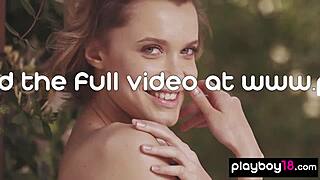 Oksana Chucha Poses Nude Outdoors.