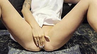 i watched monika fox squirt solo in hotel shower