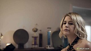 Kit Mercer lends her stepson a hand.