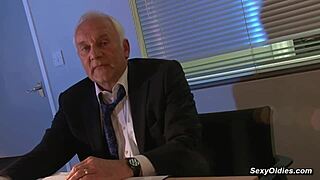 British brunette milf with huge fake tits gets pounded hard in sexy boots