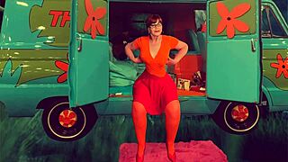 Granny Velma Dinkley in Haunted Mystery Fuck with Creampie POV