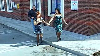 Wendy Taylor and Daisy Rock take hard deep pounding