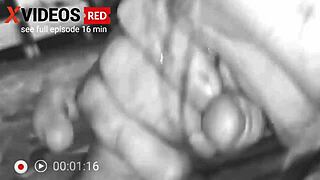 Housewife In A Housecoat Does Blowjob Right On The Couch