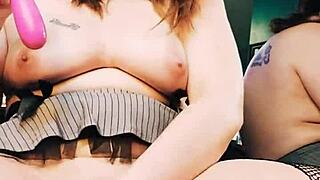 She squirts and plays with anal toys all by herself.