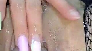 colombian milf enjoys close up scene