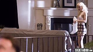 ivy wolfe's first hardcore fuck with seth gamble at home!