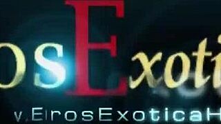 Blonde teacher gives erotic handjob massage to couple!