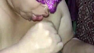 Amateurs Worship Fat Ass And Saggy Tits During Old Man's Massage In Lingerie, POV View