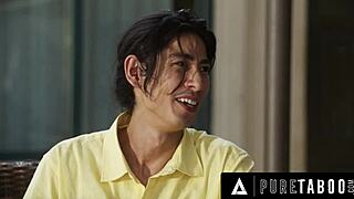 Lexi Luna teaches stepson to fuck!