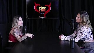 Angelica Morango Explores Sexy Outdoor Cosplay in Sheer Red