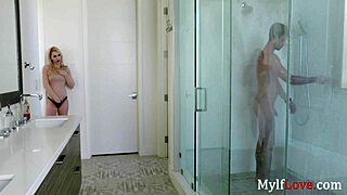 Blonde MILF Alix Lynx RIDES Boyfriend with BIG TITS!