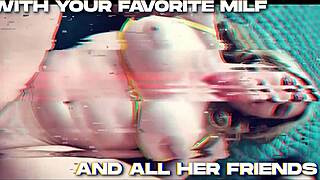 Sneaky stepbae pulls out dick beside wife in taboo threesome.