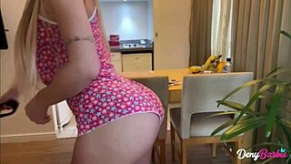 She begged me to fuck only her ass this time in the toilet