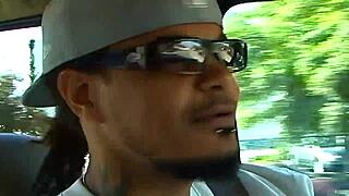 Brunette milf India Summer rides big cock in cowgirl position after blowjob