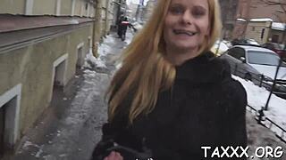 Hardcore test unfolds for a barely legal teen in raw casting scene