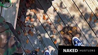 Taking My Bitch on Walk Then Dog Walking Her Pussy in Florida