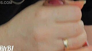 he cums when i caress him with my tongue