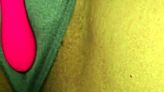 gray panties latina milf shows off sexy pussy