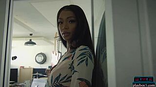 Harley Dean Strips in Studio?